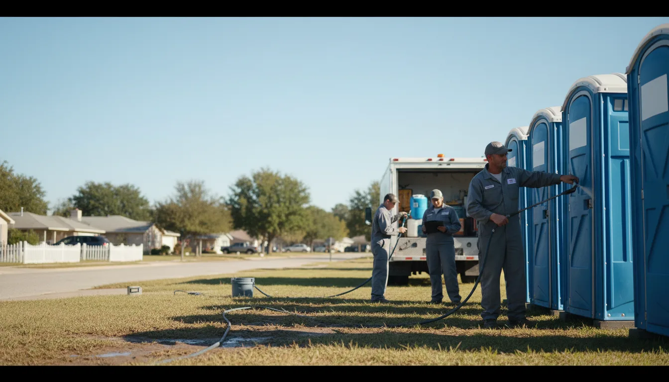 Long-Term Portable Toilet Rental in Fairfax, SC near me